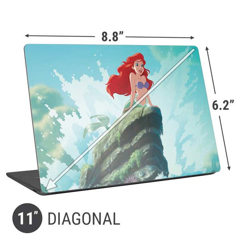 Disney The Little Mermaid Ariel Part of Your World Universal Laptop 11in (8.8 x 6.2in) Skin